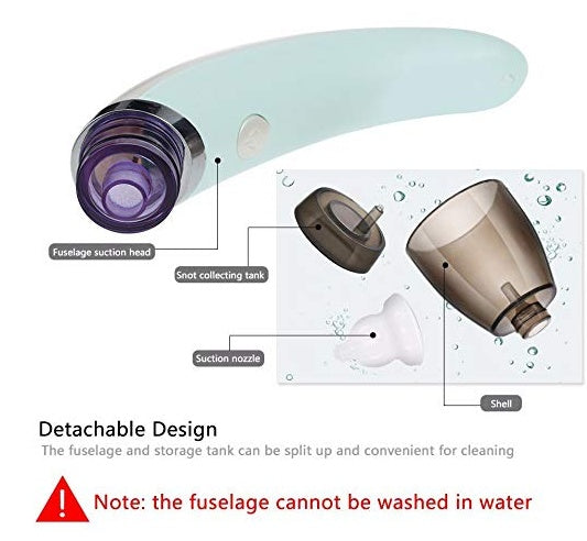 Electric Nasal Aspirator - Eco-Friendly, Reusable, Efficient Suction