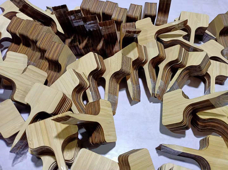 Eco-Friendly Geometric Wooden Hooks for Sustainable Home Organization