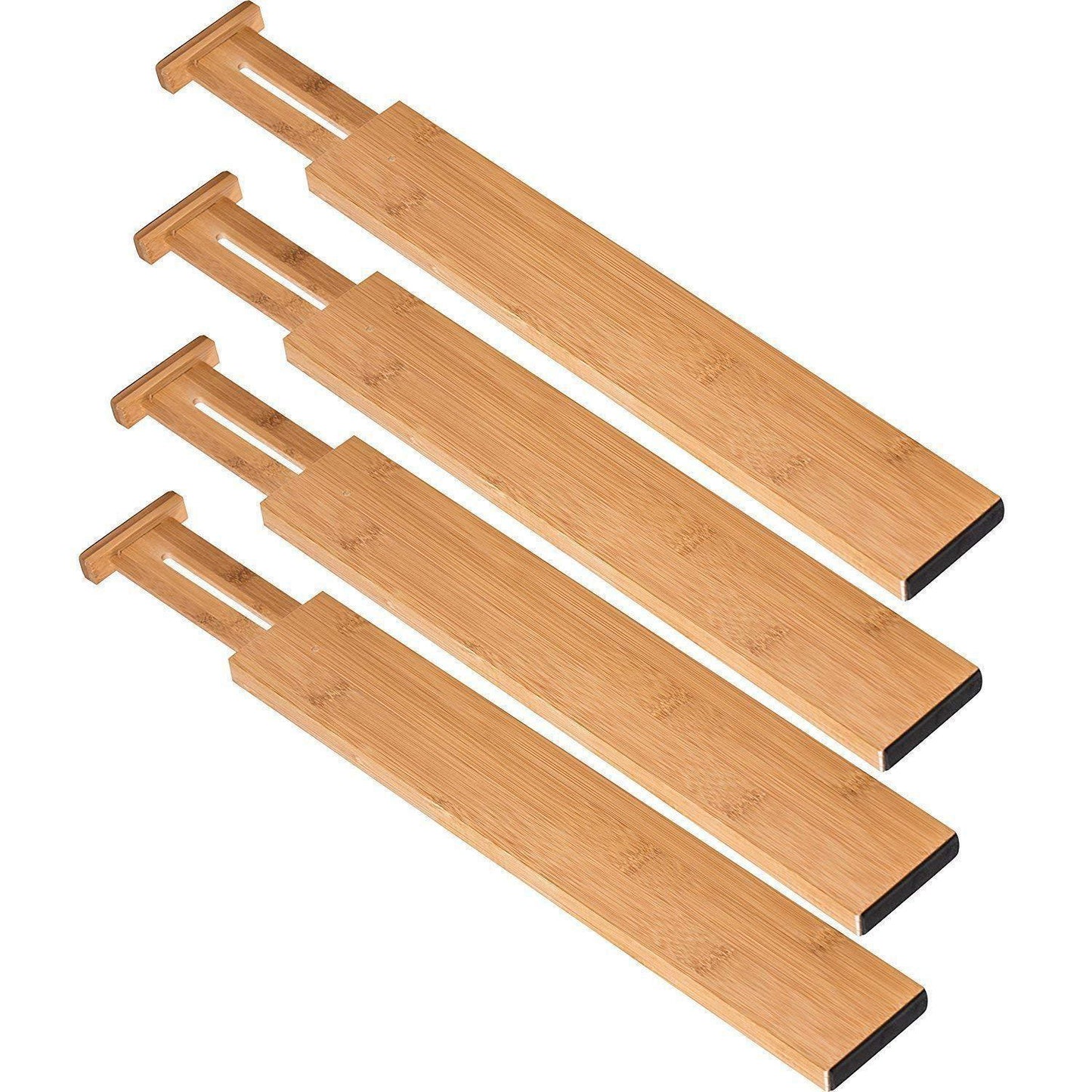 Adjustable Bamboo Drawer Dividers for Eco-Friendly Home Organization