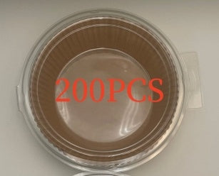 Eco-Friendly Air Fryer Paper Liners - Unbleached, Biodegradable, Round