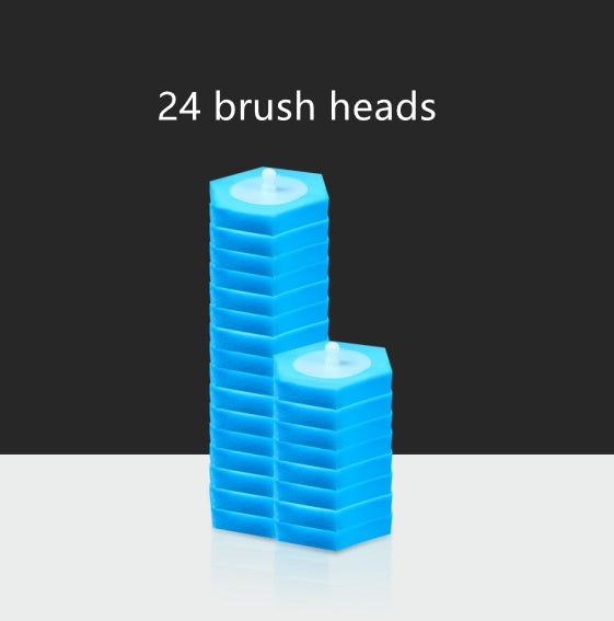 Eco-Friendly Toilet Brush with Holder & Cleaning Tablets