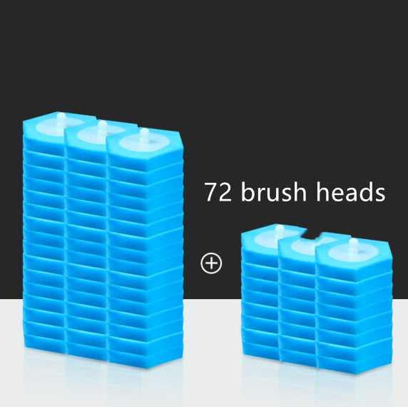 Eco-Friendly Toilet Brush with Holder & Cleaning Tablets