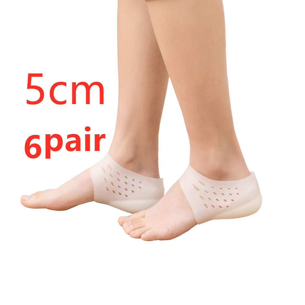 Ergonomic Reusable Heel Cushion Inserts for Comfort and Support