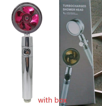 Water-Saving Handheld Shower Head with 360° Rotation and Adjustable Angles