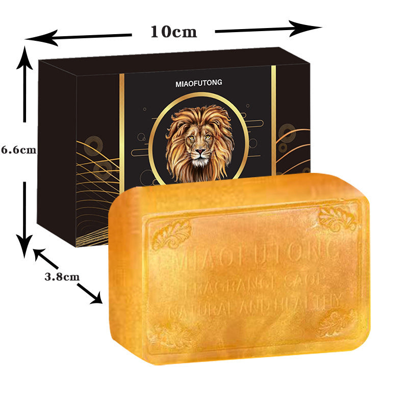 Gold Natural Soap Bar - Eco-Friendly, Biodegradable, Plastic-Free
