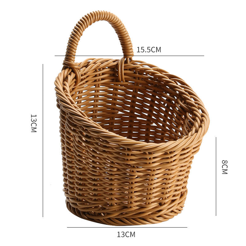 Eco-Friendly Hanging Wicker Baskets for Sustainable Home Organization