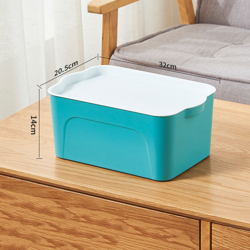 Stackable Rectangular Storage Bins - Space-Saving, Durable, Multi-Use