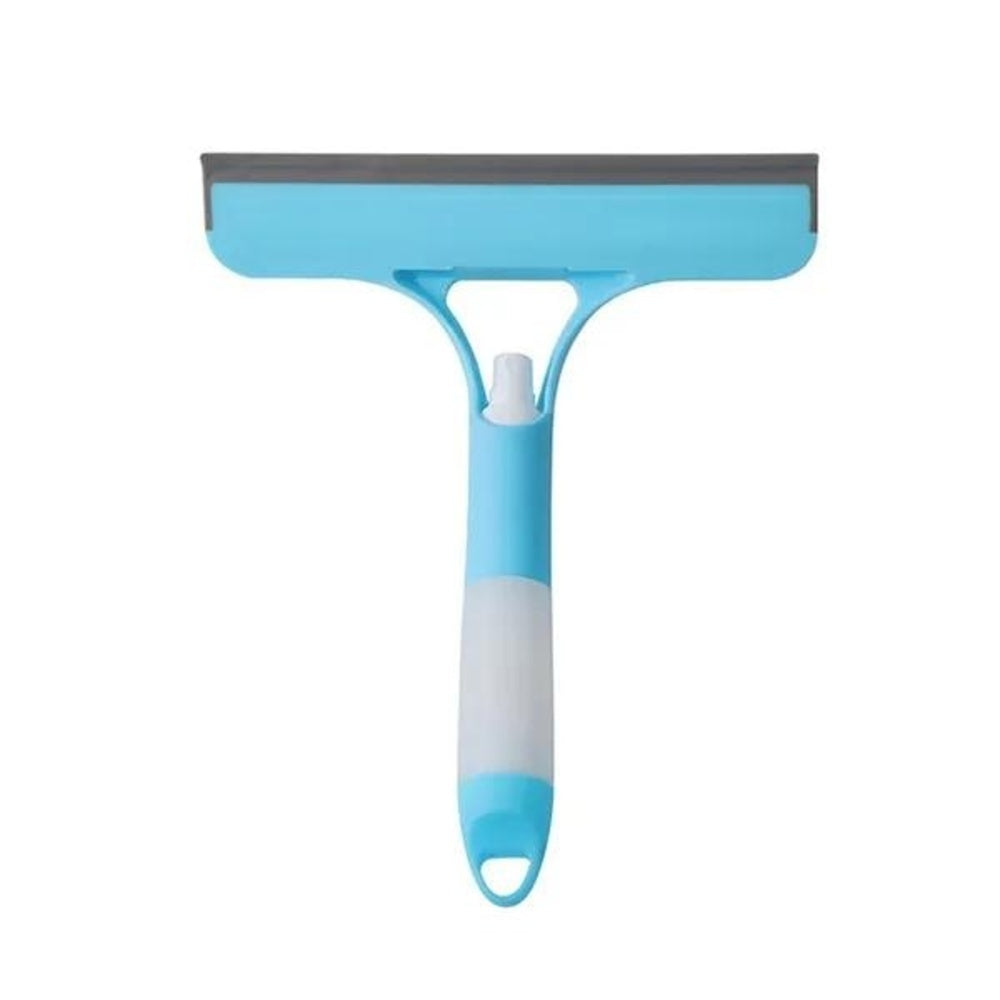 Eco-Friendly Spray Window Cleaner with Squeegee - Water-Saving & Refillable