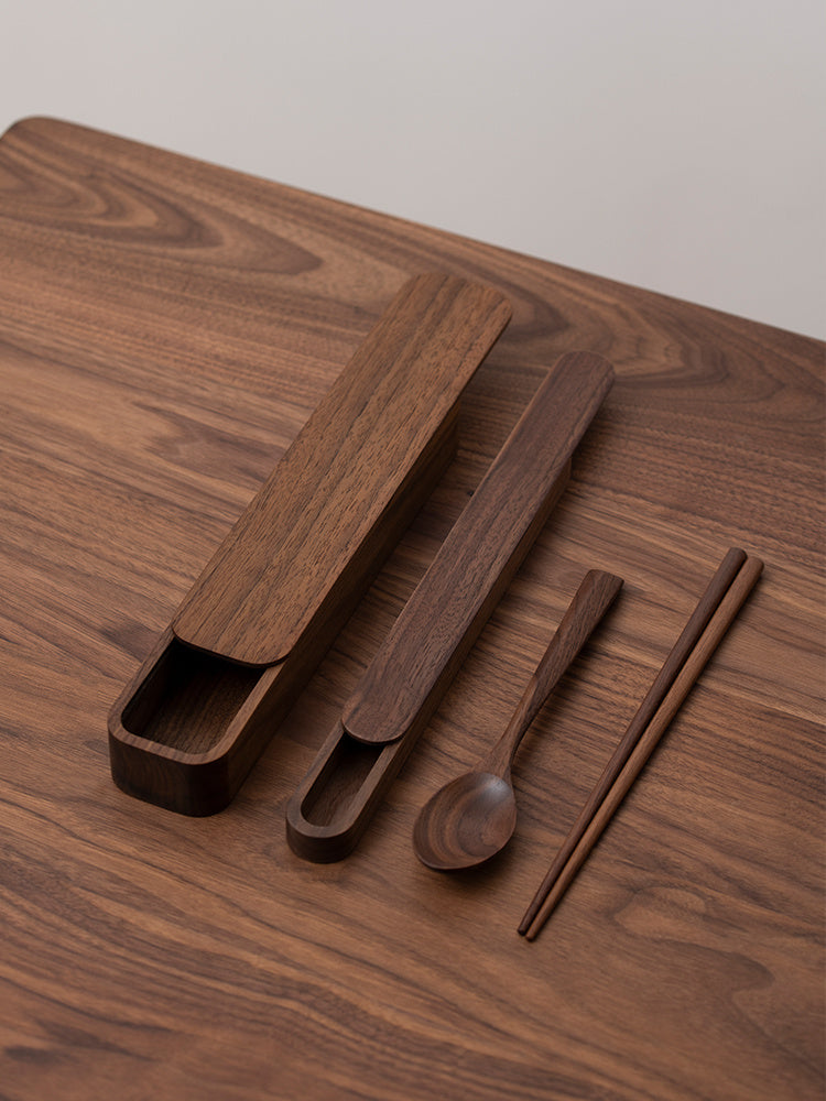 Eco-Friendly Wooden Cutlery Set - Sustainable Dining Essentials