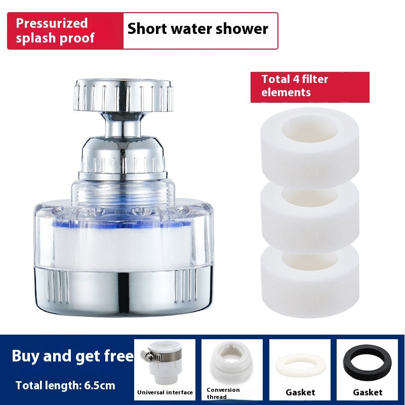 Water-Saving Filter Shower Head for Healthier Skin and Hair