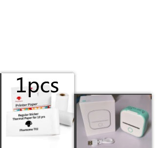 Compact Eco-Friendly Portable Label Printer for Home Organization