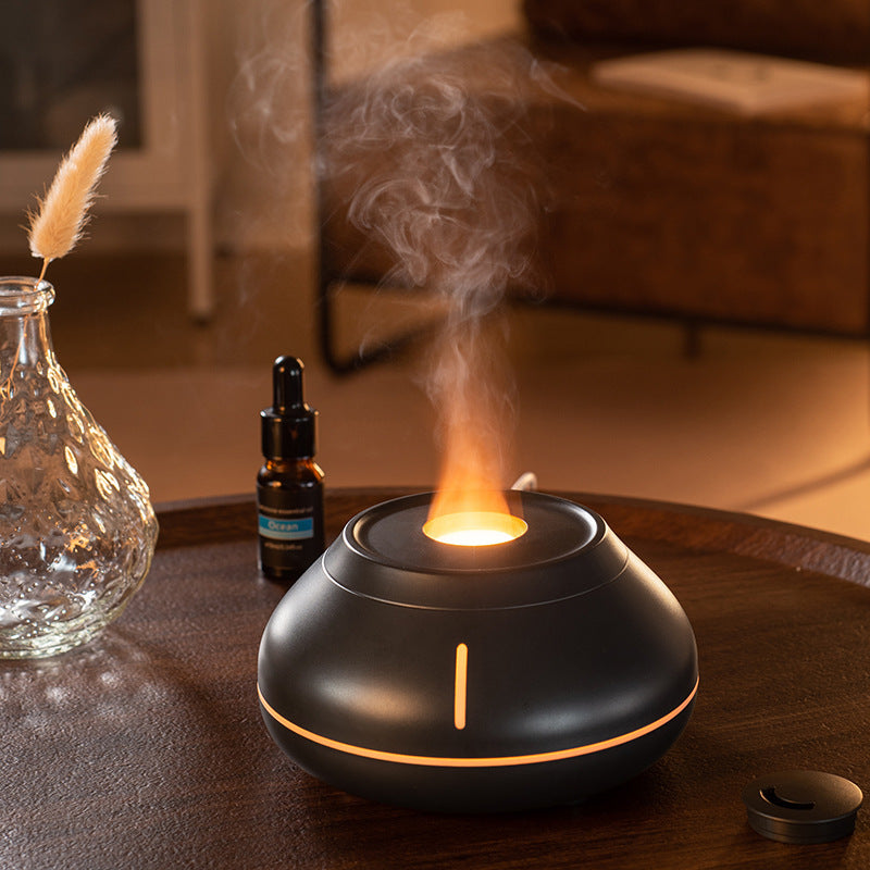 Ceramic Aroma Diffuser with Crackle Pattern for Aromatherapy
