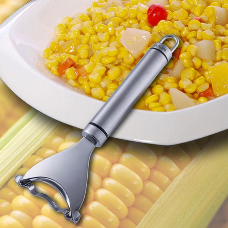 Stainless Steel Corn Peeler - Durable, Eco-Friendly Kitchen Tool