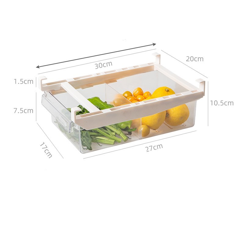 Transparent Egg Storage Tray for Refrigerator Organization