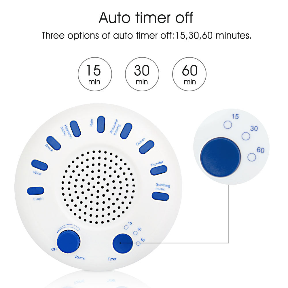 Portable White Noise Machine for Stress Relief and Sleep Improvement