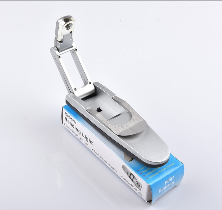 Energy-Efficient LED Clip-On Book Light for Comfortable Reading
