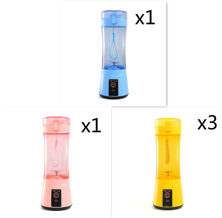 Portable Multi-Color Blender for On-the-Go Fresh Drinks