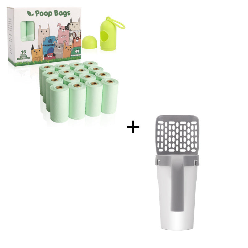 Eco-Friendly Biodegradable Dog Poop Bags with Dispenser