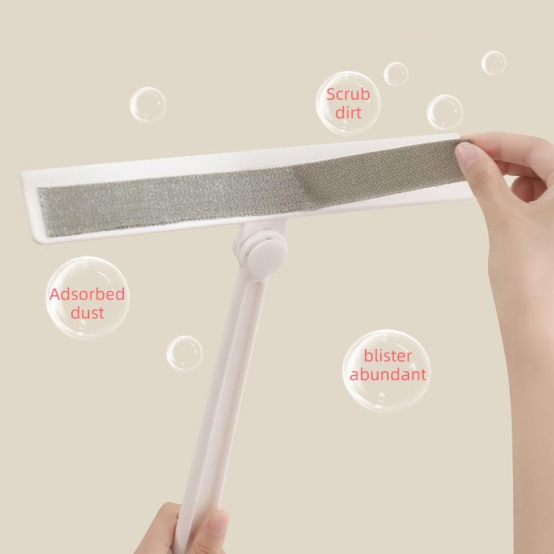 Rotating Window Scraper – Ergonomic Design – White