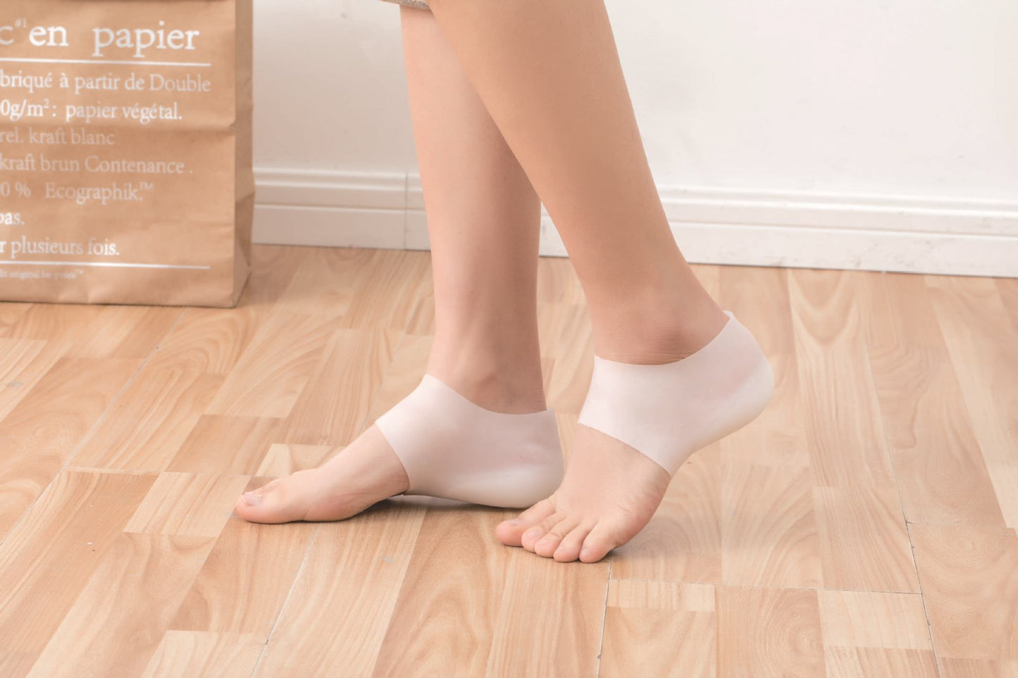 Ergonomic Reusable Heel Cushion Inserts for Comfort and Support