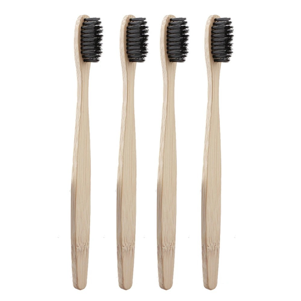Eco-Friendly Bamboo Toothbrush Set - Sustainable Oral Care