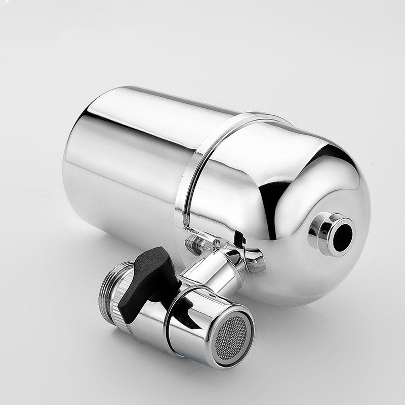 Water-Saving Faucet Attachment - Eco-Friendly Stainless Steel