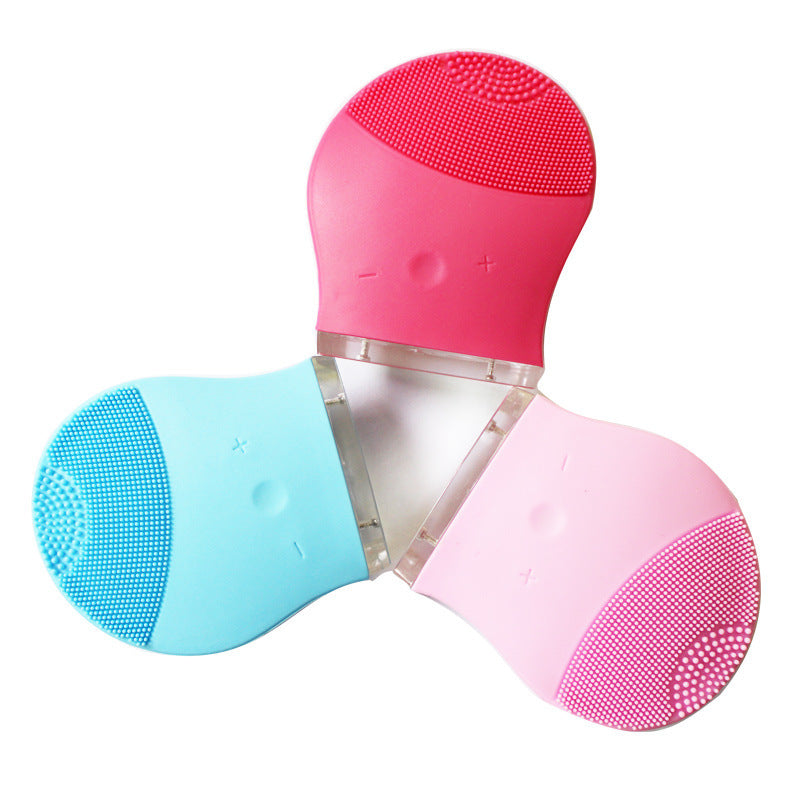 Eco-Friendly Silicone Facial Cleansing Brush - Reusable Skincare Tool