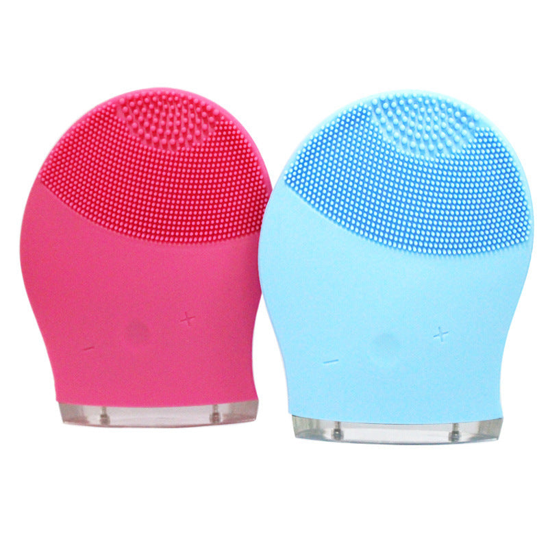 Eco-Friendly Silicone Facial Cleansing Brush - Reusable Skincare Tool