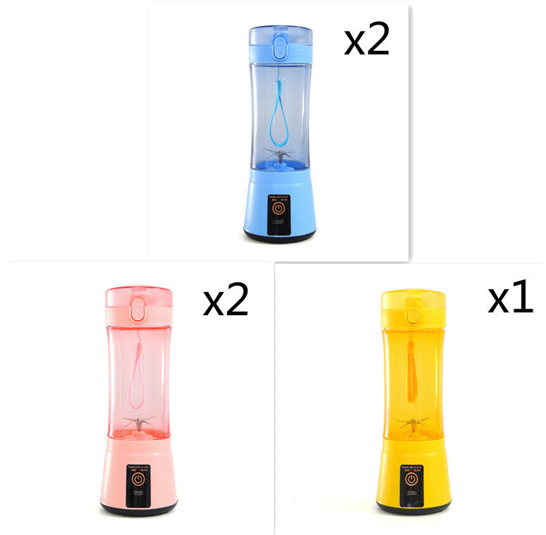 Portable Multi-Color Blender for On-the-Go Fresh Drinks