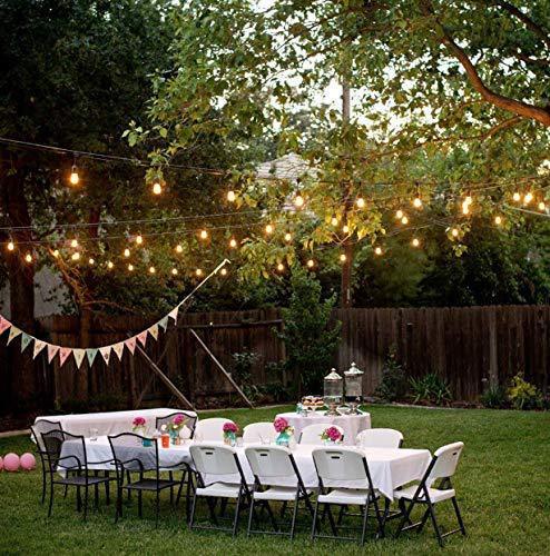 Solar-Powered Teardrop String Lights for Eco-Friendly Outdoor Ambiance