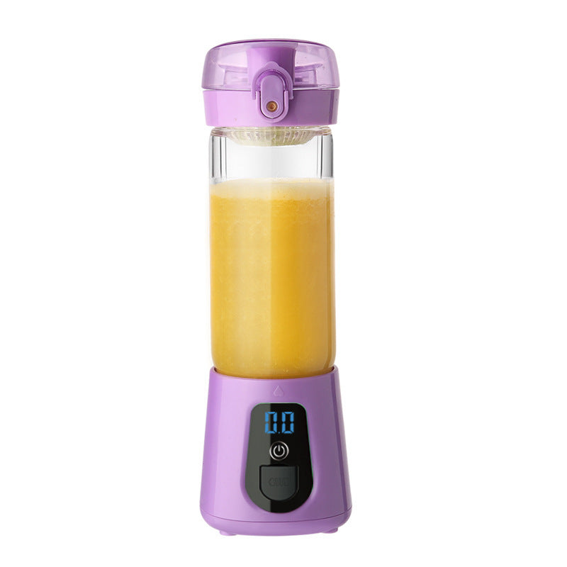 Portable Rechargeable Blender for Healthy Drinks - Eco-Friendly, Handheld, and Reusable