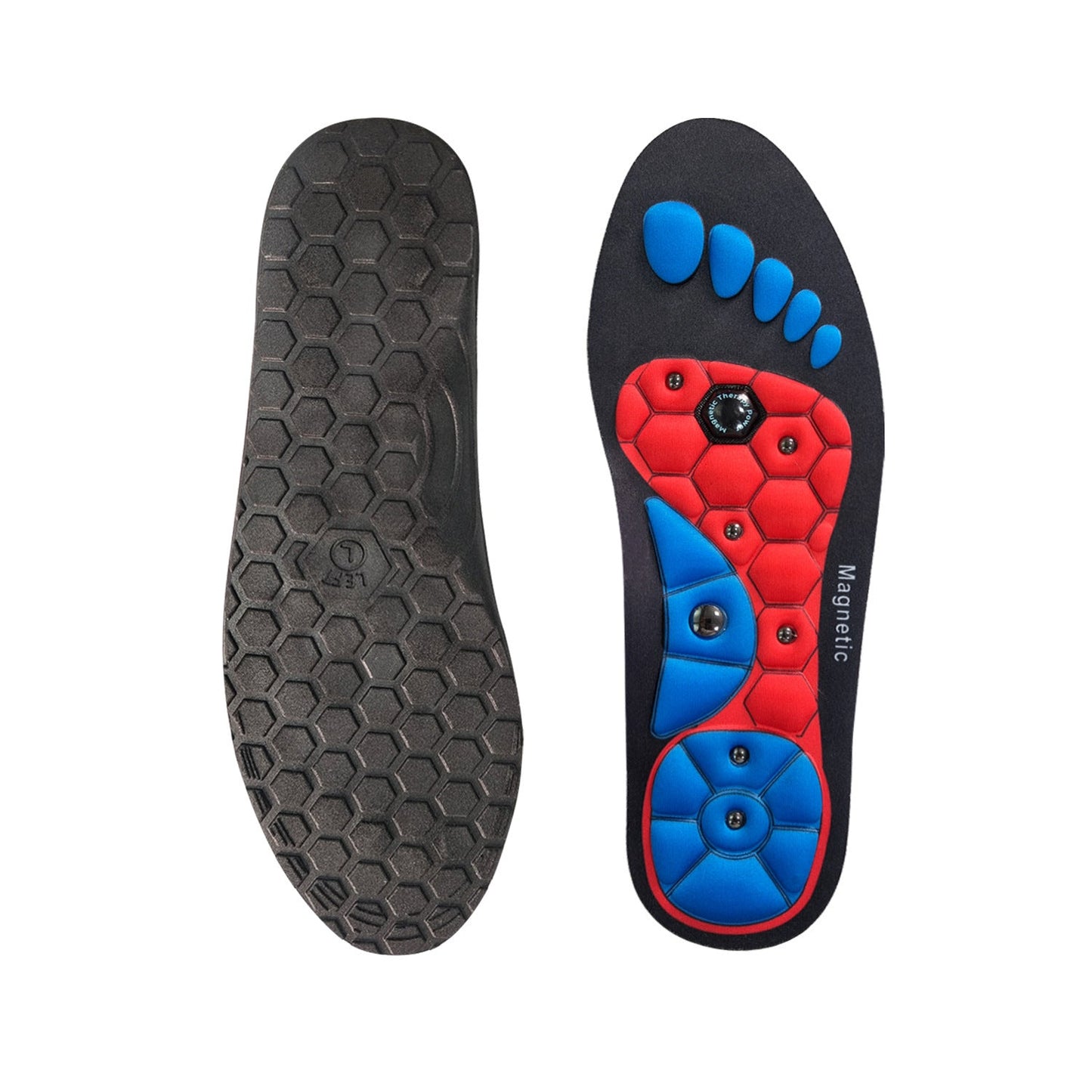 Magnetic Acupressure Insoles for Enhanced Foot Health and Circulation