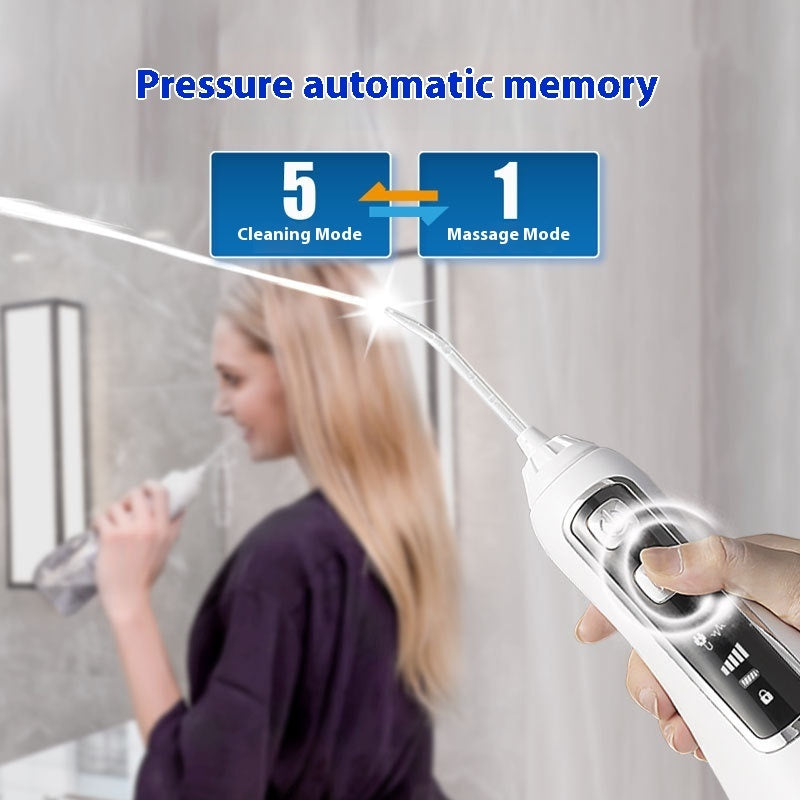Eco-Friendly Water Flosser for Sustainable Oral Care