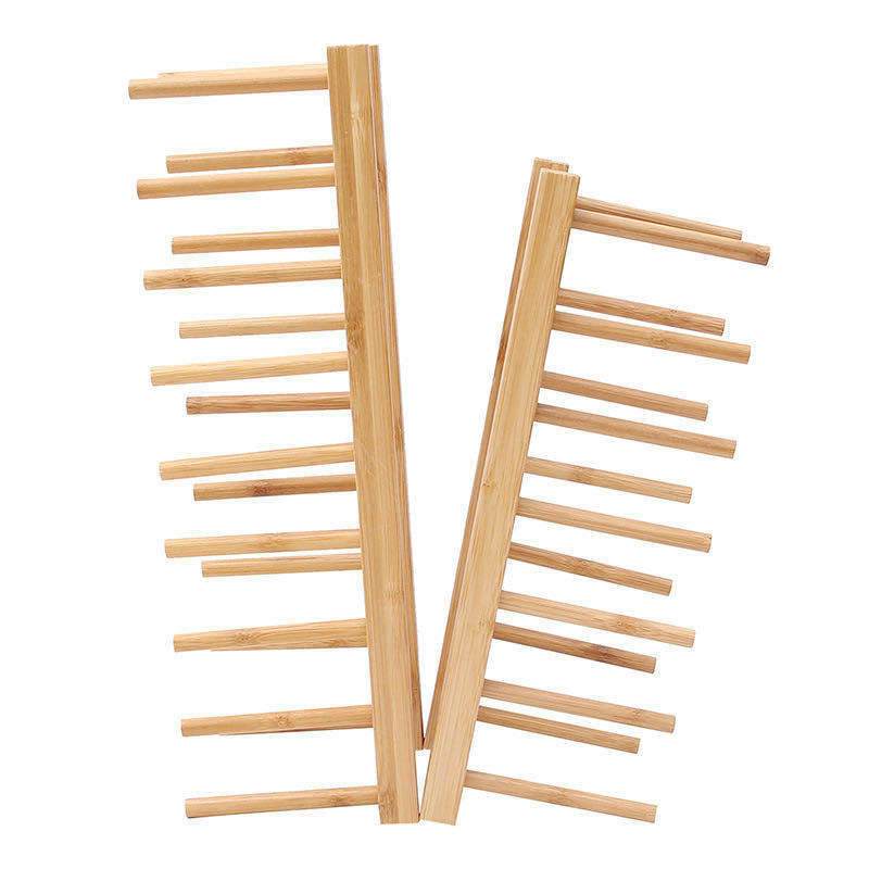 Eco-Friendly Bamboo Dish Rack - Sustainable Kitchen Organizer