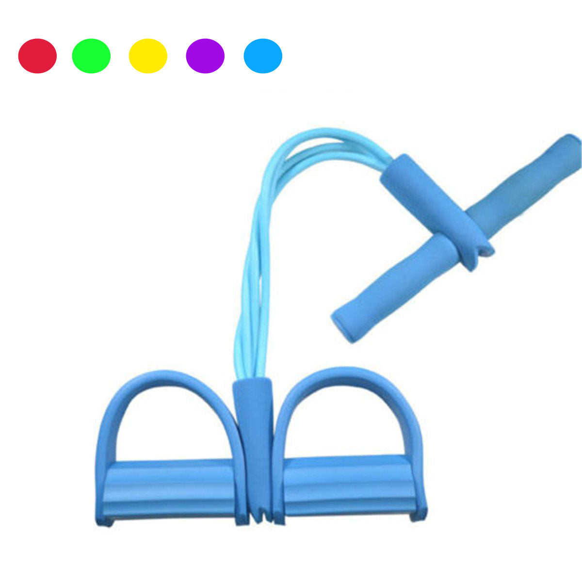 Durable Multi-Color Resistance Bands for Versatile Workouts