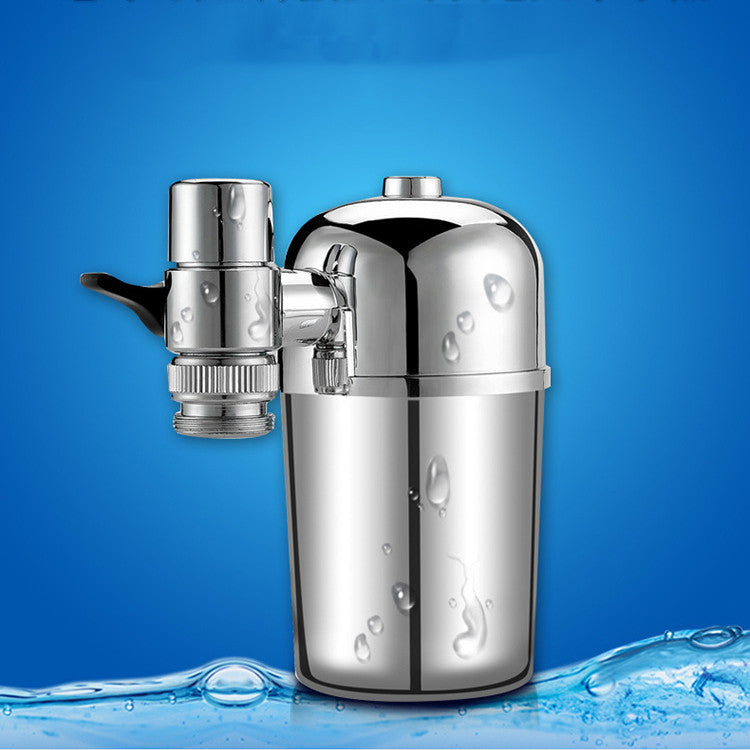 Water-Saving Faucet Attachment - Eco-Friendly Stainless Steel