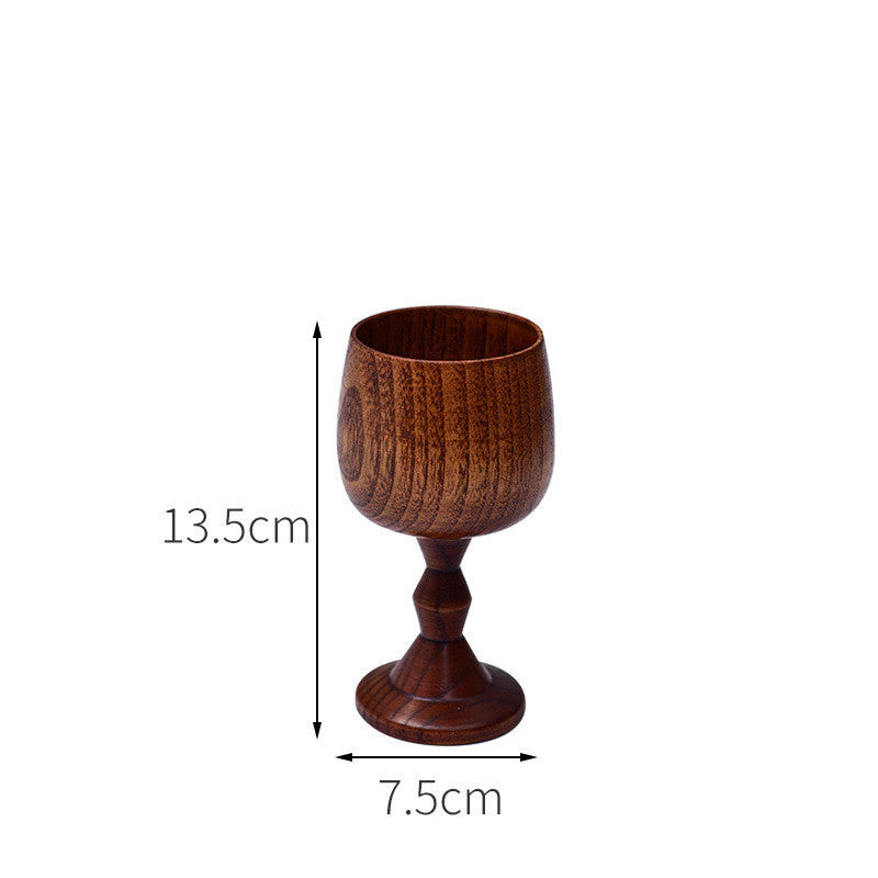 Eco-Friendly Wooden Cups & Goblets - Sustainable Drinkware