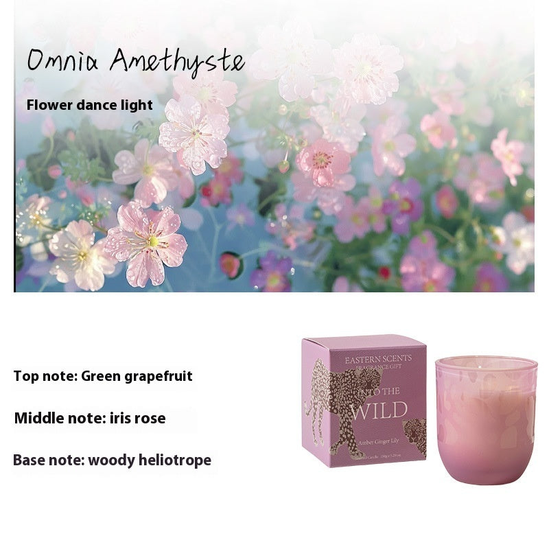 Eco-Friendly Aromatherapy Scented Candles in Reusable Glass