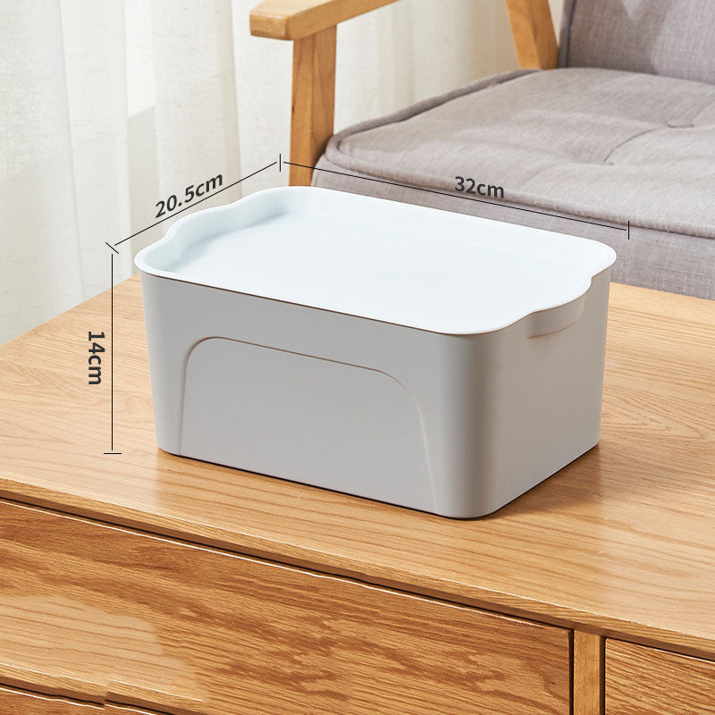 Stackable Rectangular Storage Bins - Space-Saving, Durable, Multi-Use