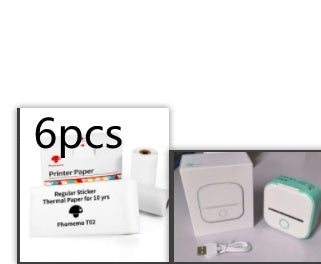 Compact Eco-Friendly Portable Label Printer for Home Organization