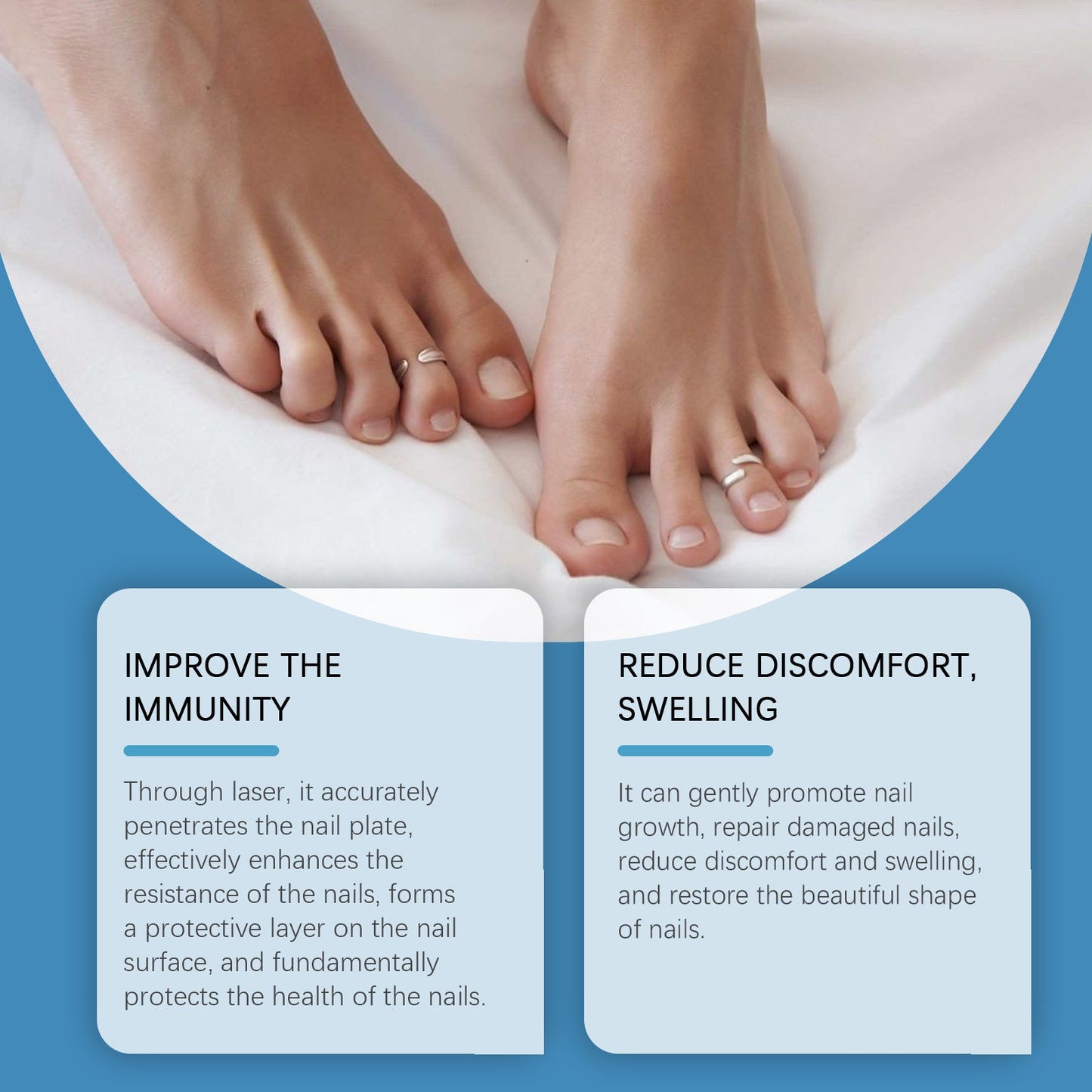 Nail Care Device with Blue Light for Eco-Friendly Grooming