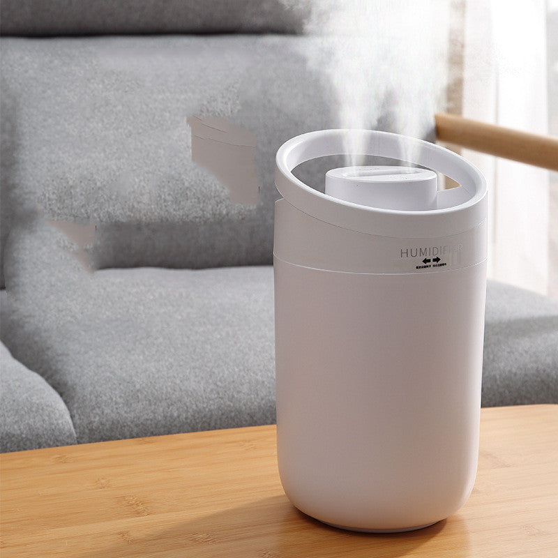 Eco-Friendly Cylindrical Humidifier for Improved Air Quality