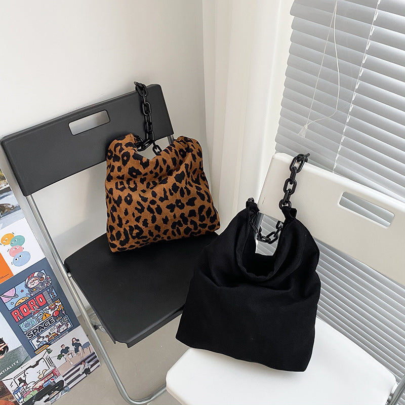 Eco-Friendly Corduroy Art Tote Bag for Women