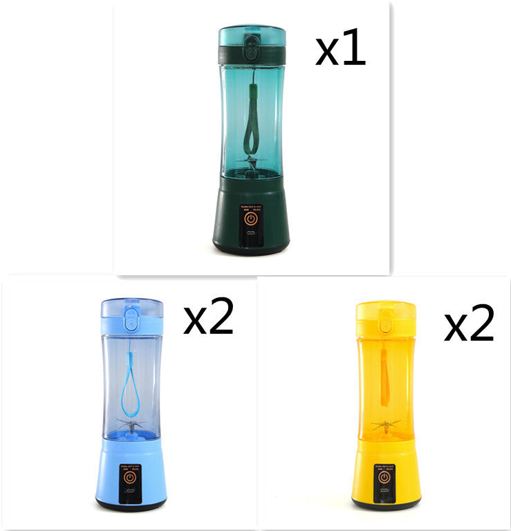 Portable Multi-Color Blender for On-the-Go Fresh Drinks