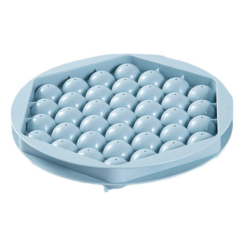 Circular Silicone Ice Cube Tray - Eco-Friendly Reusable Ice Mold