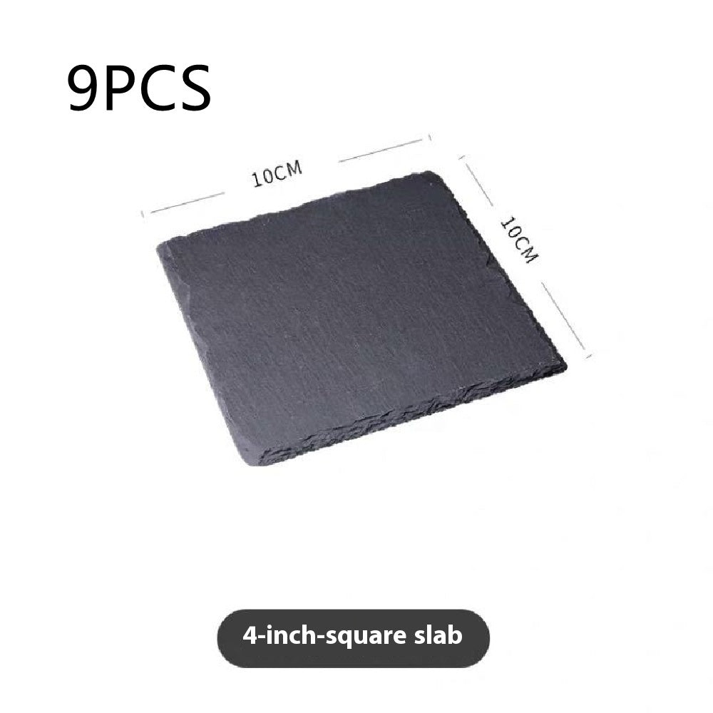 Eco-Friendly Slate Serving Platters & Coasters - Durable, Stylish, Sustainable