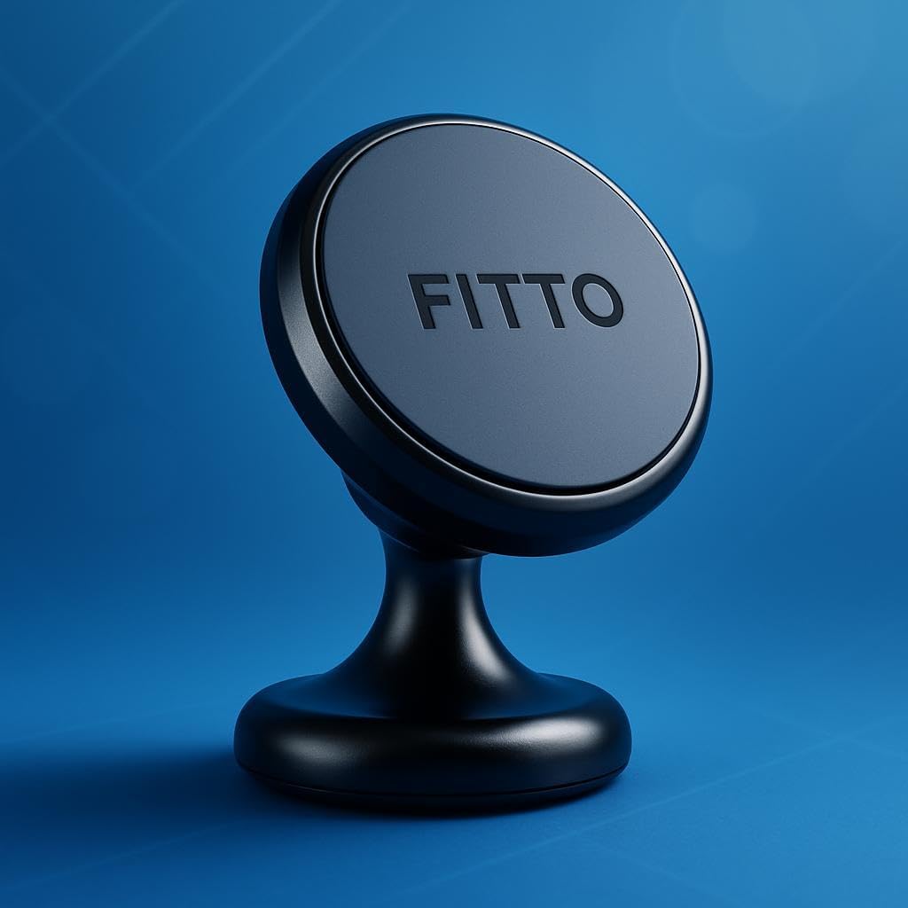 Universal 360 Degree Rotation Magnetic Phone Car Mount Holder for Dashboard & Windshield