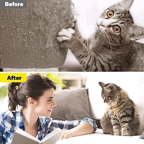 Cat Scratch Protector - Anti Scratch Cat Deterrent Sheet- PVC - Transperant, Pack of 2