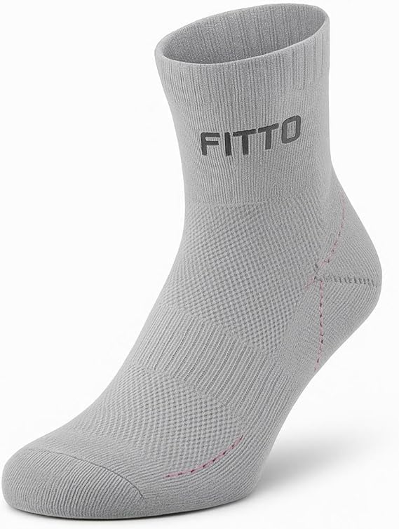 Anti-Slip Football Socks for Kids - Grey