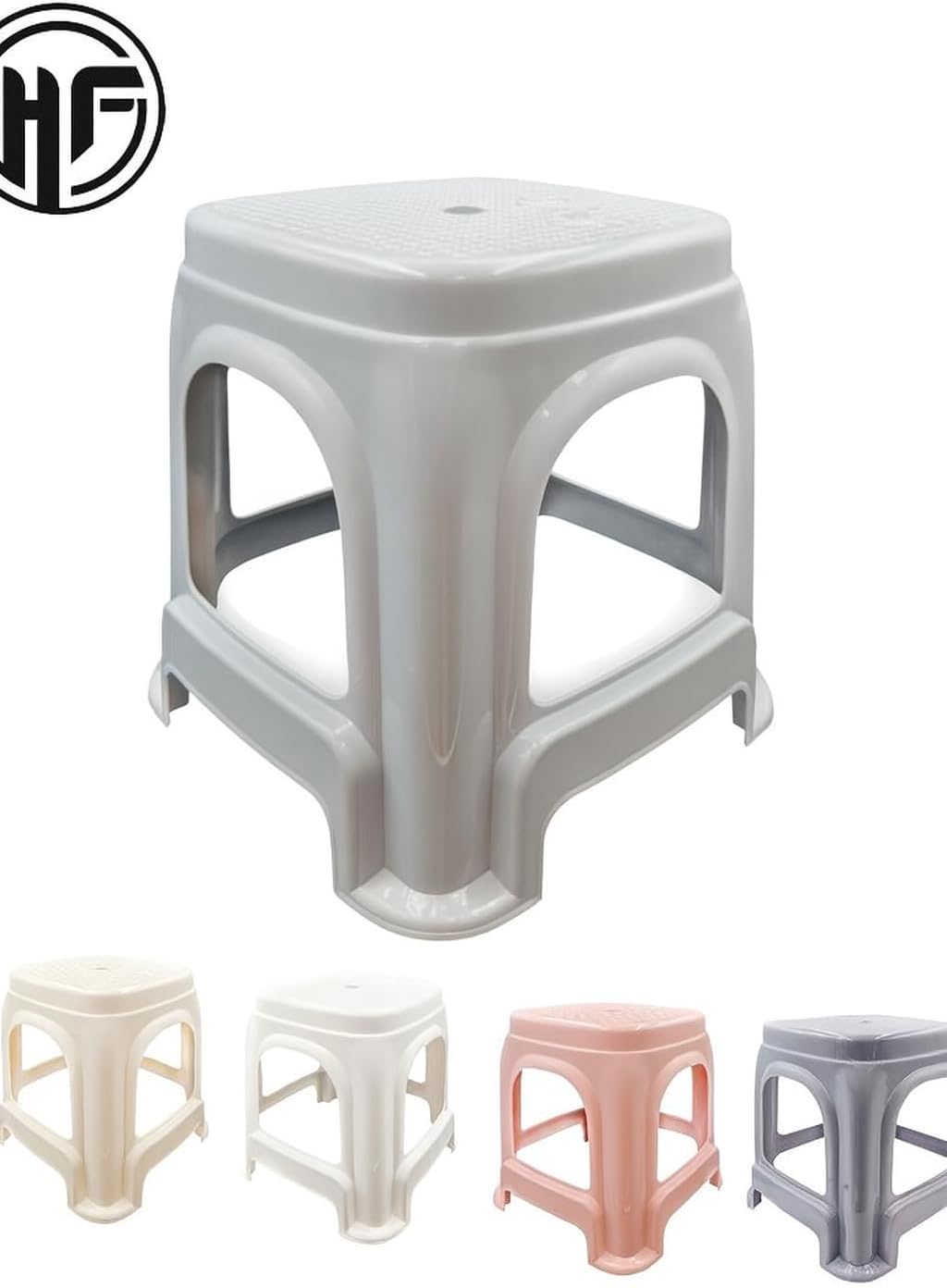 Mini Stool – Durable, Stackable Bathroom Furniture Stool for Living Room, Office, Kitchen, Bedroom, and Bathroom